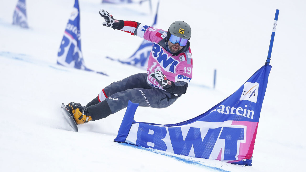 Snowboard: Prommegger in Bad Gastein am Podest - Wintersport