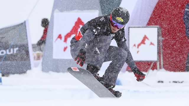 ÖSV-Snowboardcrosser verpassen Podest