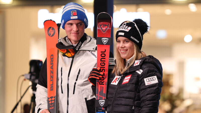 Johannes Aigner und Katharina Liensberger