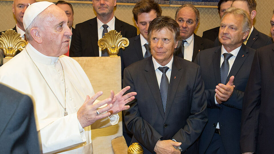 Der ÖSV zu Gast beim Papst im Vatikan
