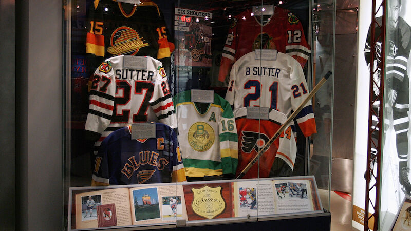 Brian, Duane, Darryl, Brent, Rich und Ron Sutter
