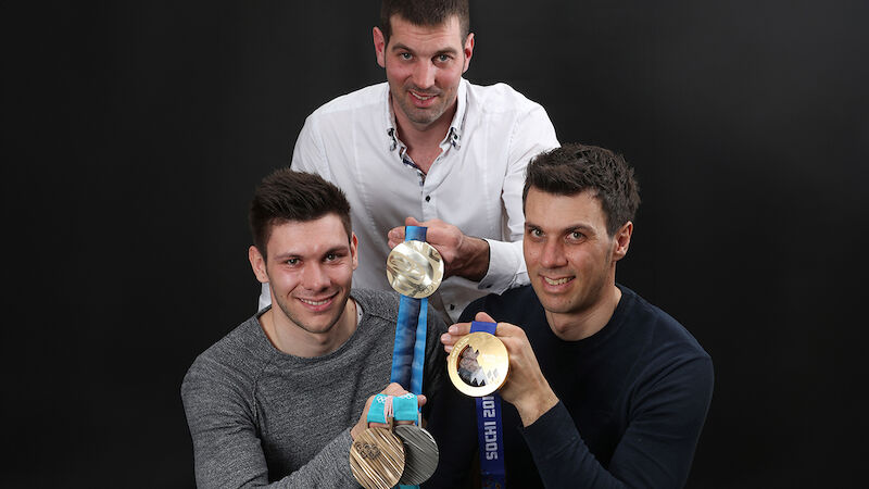 Mario, Andreas und Michael Matt