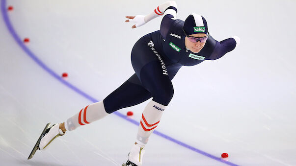 Eisschnelllauf: Herzog verpasst WM-Medaille knapp