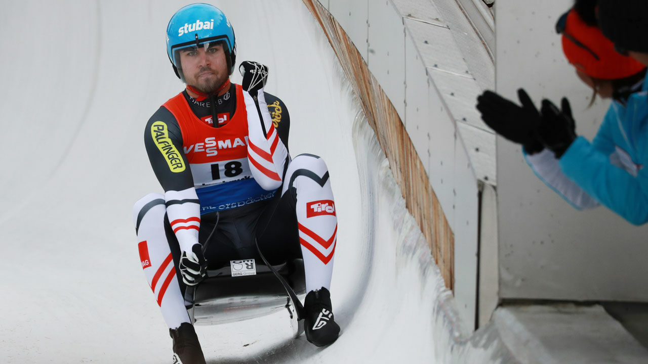 Rodeln: Olympiasieger David Gleirscher feiert ersten