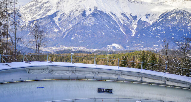 Eiskanal in Innsbruck für Olympia 2026 Option