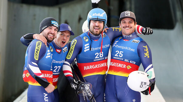 ÖRV-Wahnsinn in Igls! Vierfach-Sieg im Herren-Einsitzer