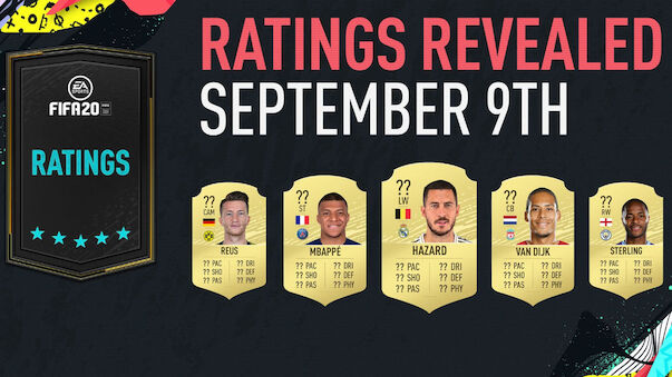 FIFA 20 - Das sind die Ratings der Top 100 Spieler