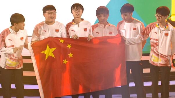 China holt Gold bei Asian Games