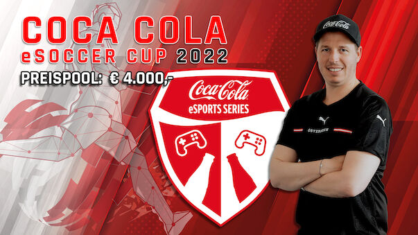 Coca-Cola eSoccer Cup 2022 mit noch mehr Preisgeld