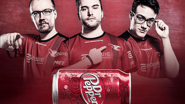 Dr. Pepper als neuer Partner für Mousesports