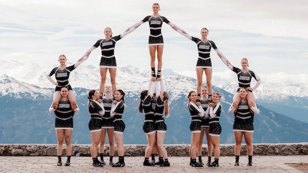 Spektakulärer Cheer-Stunt: Höchste Pyramide Österreichs