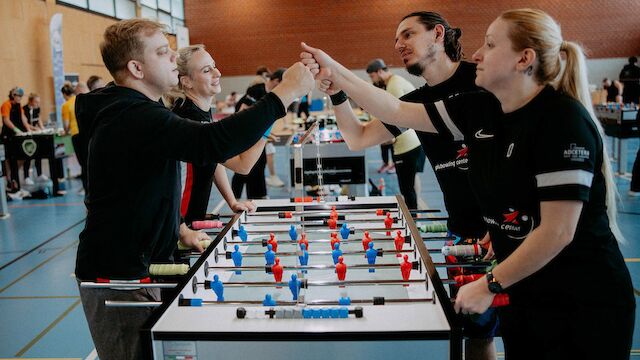 Blinker gesetzt: Tischfußball auf der Überholspur