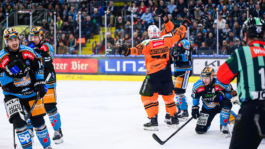 Matchpucks verhindert! Linz feiert ersten Sieg gegen Graz