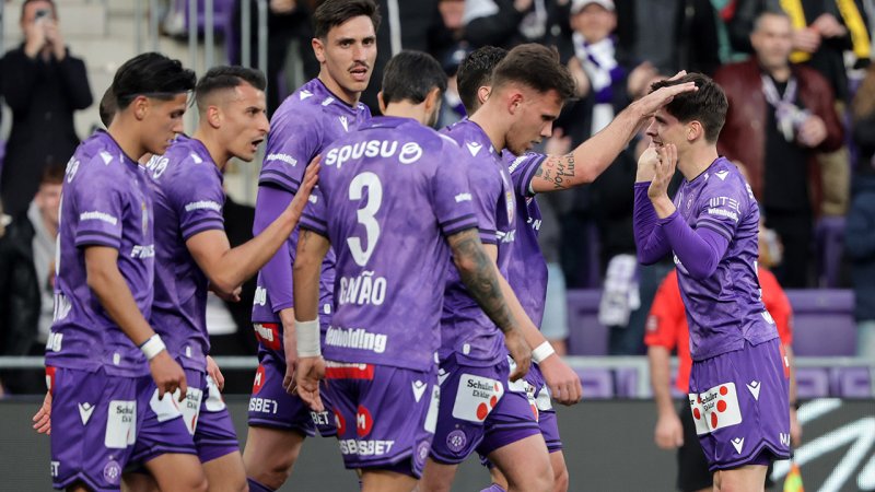 Austria fixiert Sieg im violetten Duell mit Klagenfurt früh