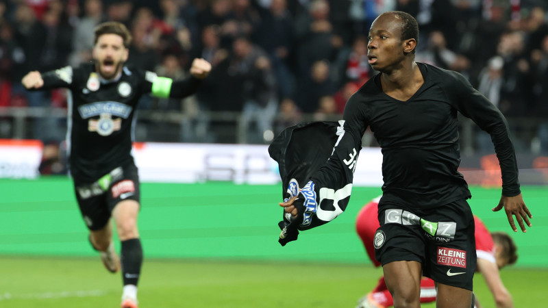 Irre Schlussphase! Sturm dreht Grazer Derby gegen <a href='/de/daten/news/fussball/gak/' class='tag'>GAK</a> spät