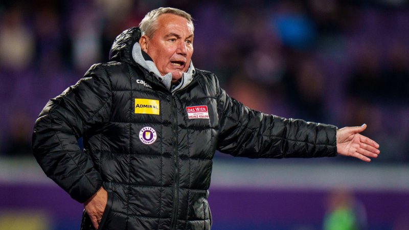 Pacult über UPO: "Zehn Spiele Hauen und Stechen"