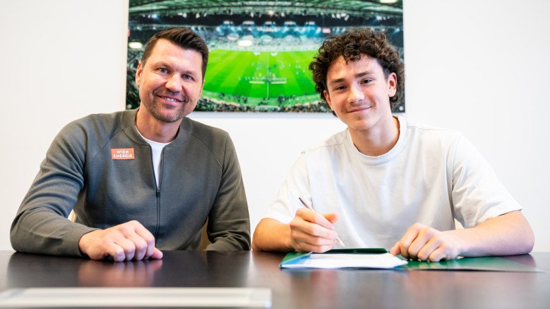 Bis 2027! Rapid bindet ÖFB-U18-Teamspieler langfristig