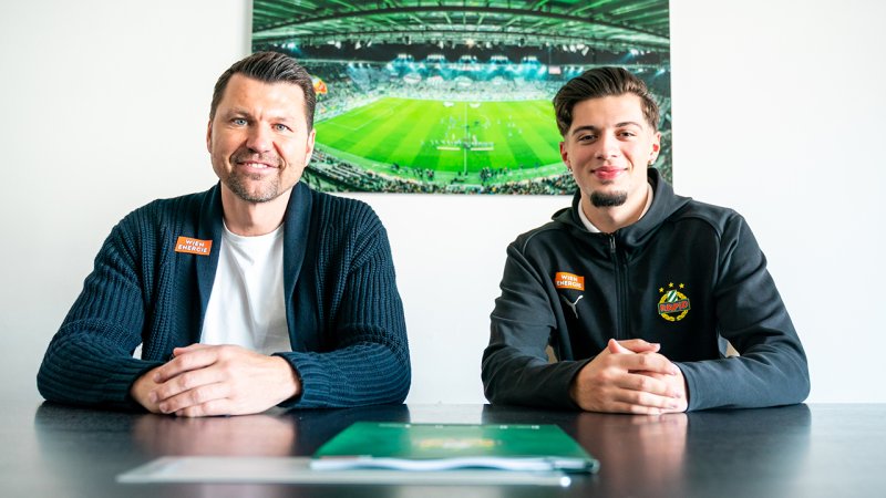 Rapid verlängert mit Abwehr-Talent bis 2027