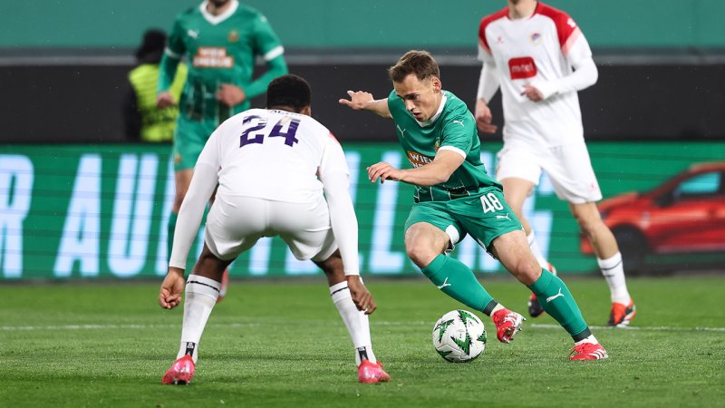 Viertelfinale! Rapid gelingt dank Euro-Louis Historisches