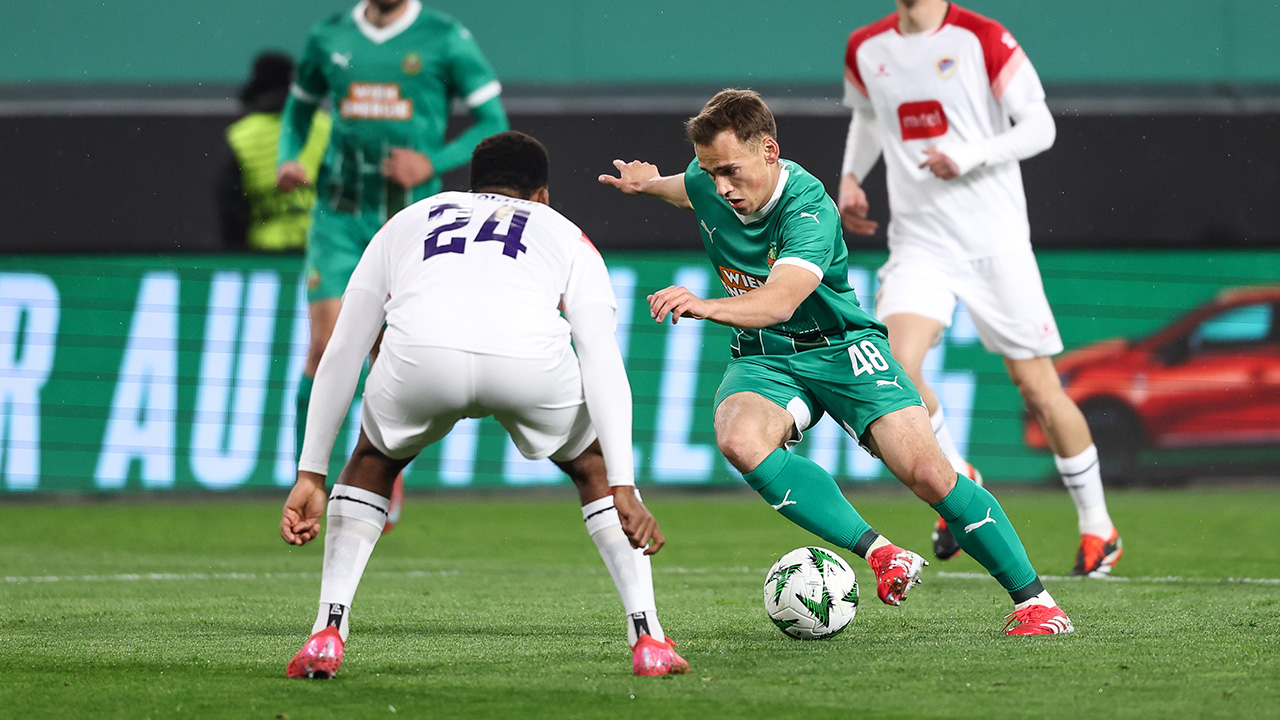 Viertelfinale! Rapid gelingt dank Euro-Louis Historisches