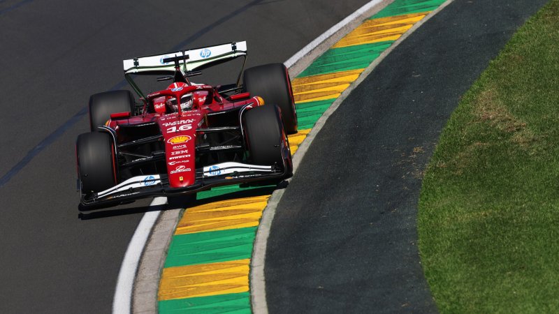 Leclerc im zweiten Melbourne-Training vor McLaren-Duo