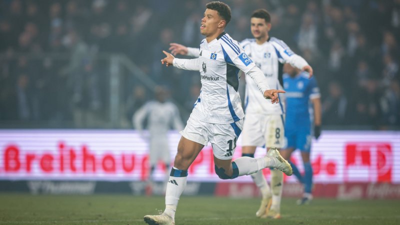 Statement-Sieg! HSV gewinnt nächstes Aufstiegs-Duell