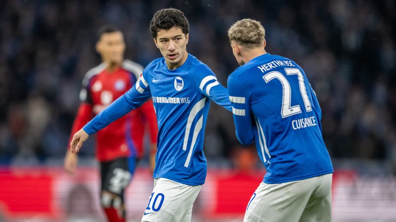 Hertha Berlin mit wichtigem Sieg im Abstiegskampf