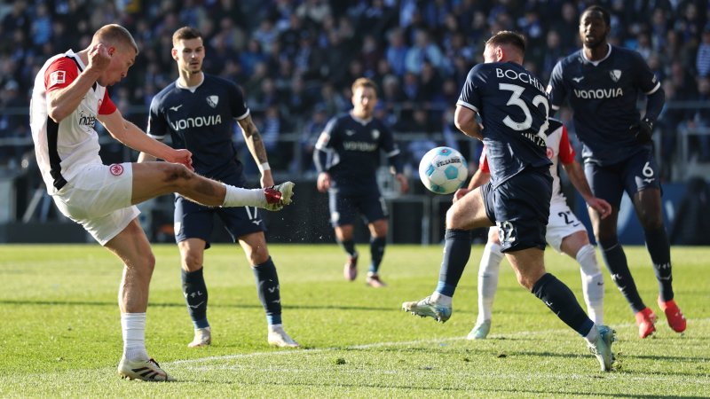 Mit großer Verspätung: Frankfurt holt drei Punkte in Bochum