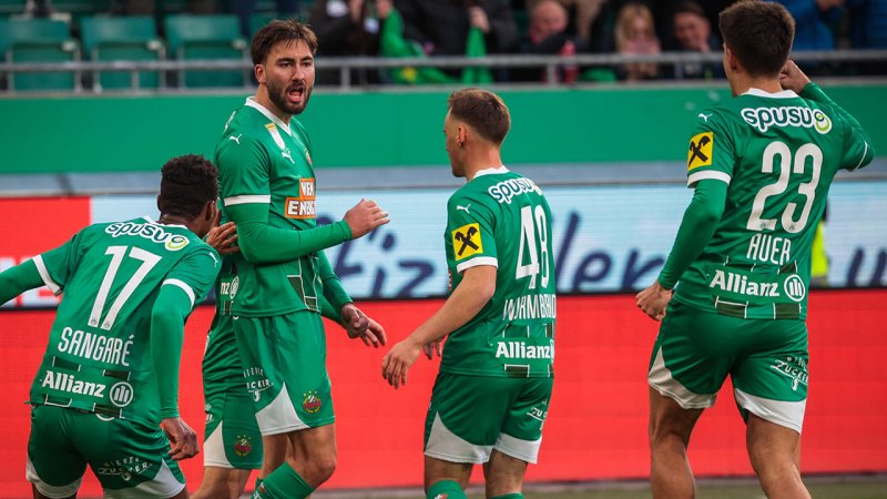 In der Meistergruppe hat Rapid nur ein Ziel