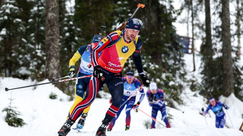 Premiere! Laegreid holt sich den Biathlon-Gesamtweltcup