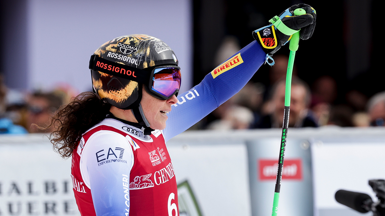Erste Abfahrts-Kugel für <a href='/de/daten/news/ski-alpin/federica-brignone/' class='tag'>Federica Brignone</a>