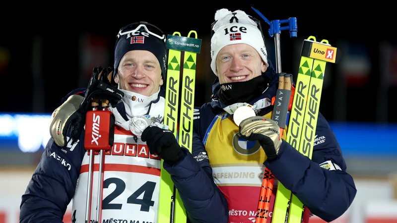 Johannes Thinges und Tarjei Boe