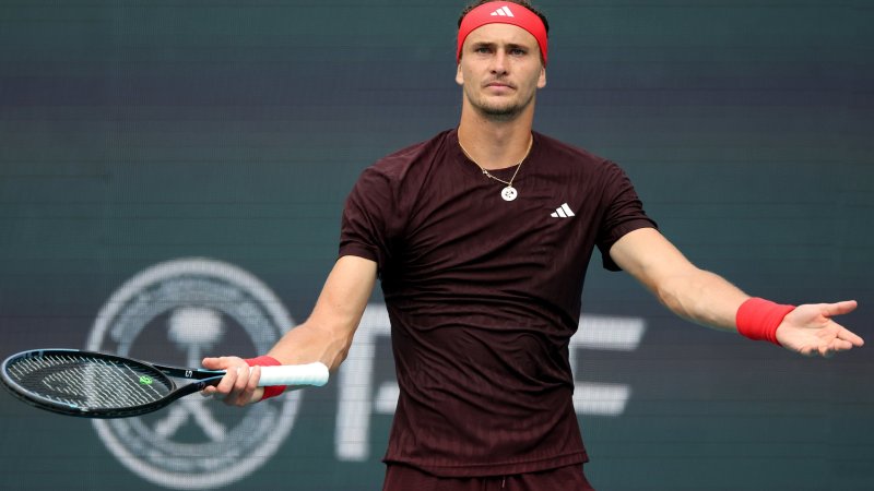 Zverev scheidet im Achtelfinale von Miami aus