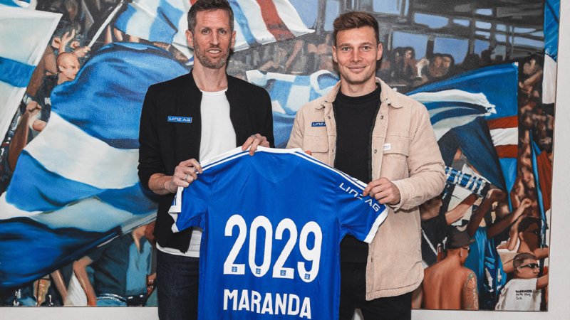 Blau-Weiß Linz verlängert Führungsspieler langfristig