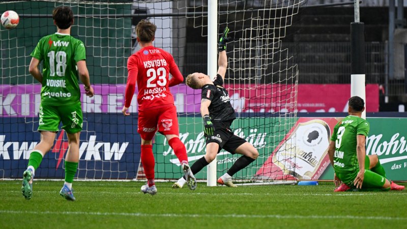 Lustenau nähert sich nach Heimpleite der Abstiegszone