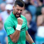 "100er" in Griffweite! Djokovic stürmt ins Finale von Miami