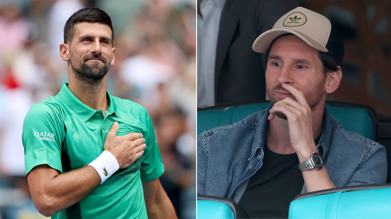 "Ehre und Druck": Weiche Knie bei Djokovic wegen Messi