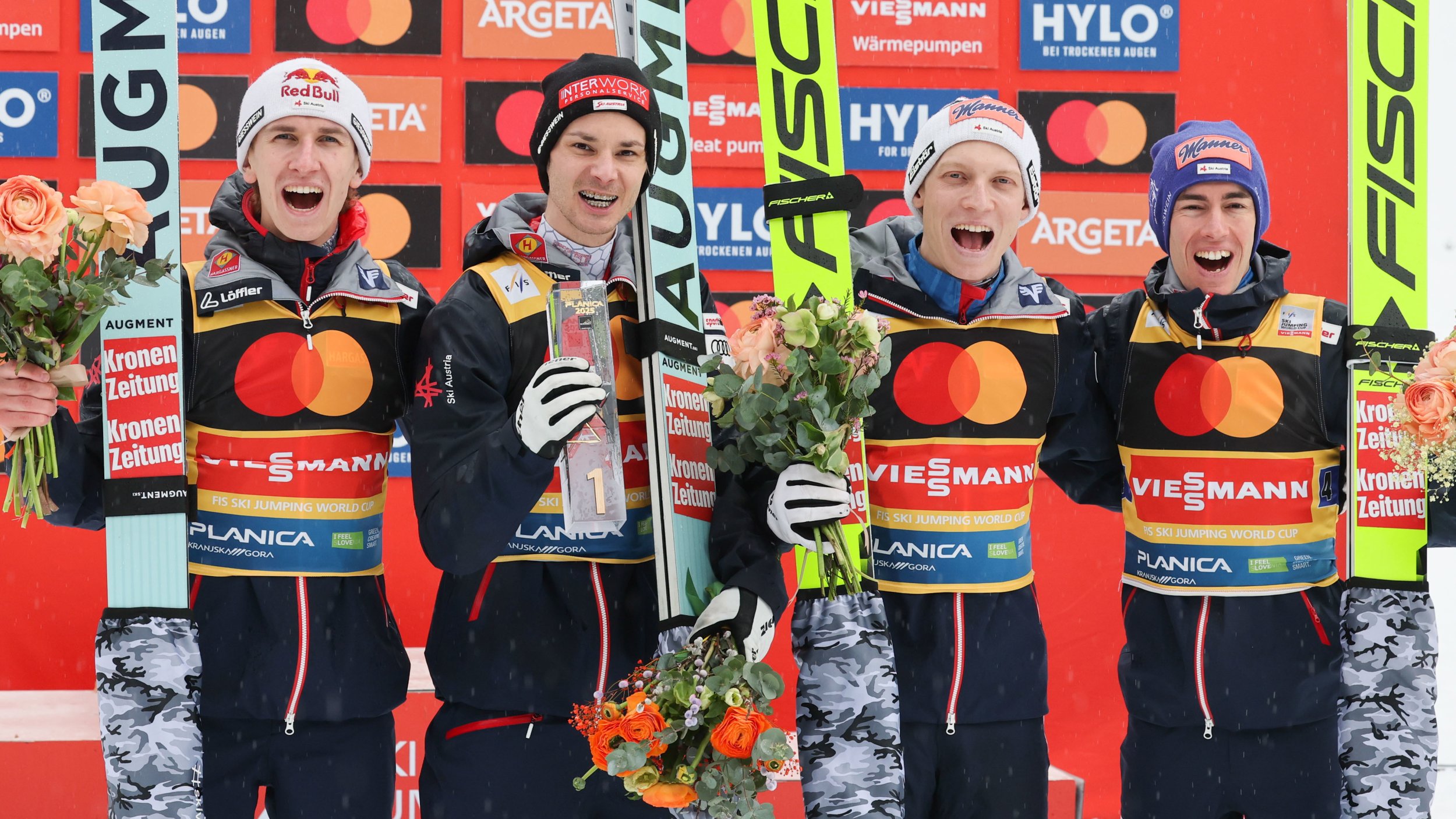 ÖSV-Triumph in Planica! "Bisserl Karma für Trondheim"