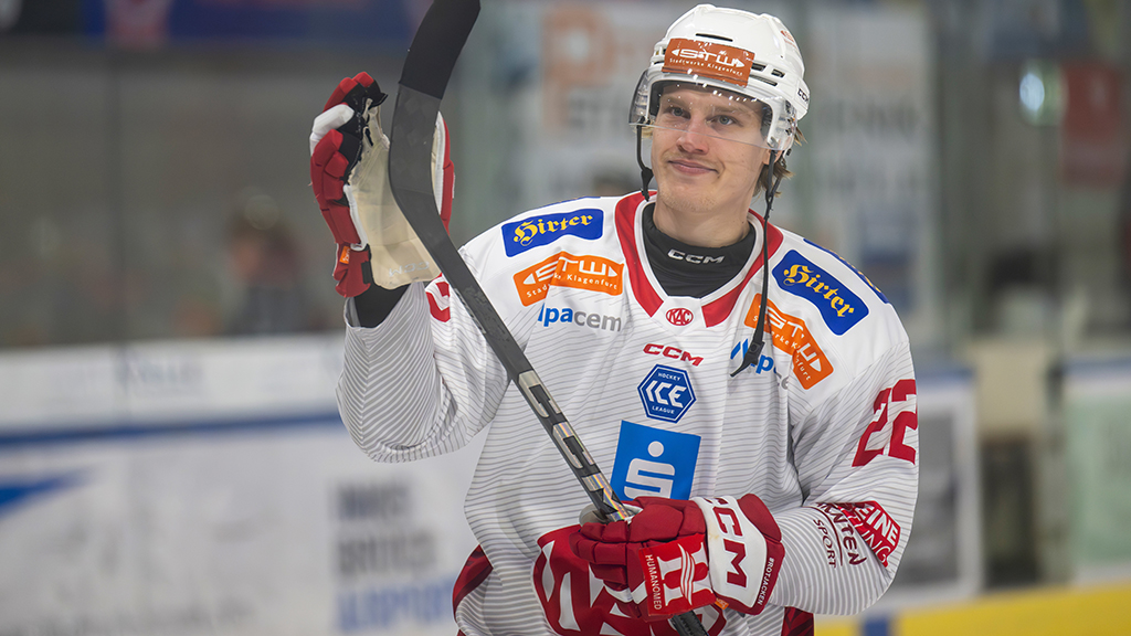 Abschied? ÖEHV-Talent wechselt wohl zu <a href='/de/daten/news/eishockey/kac/' class='tag'>KAC</a>-Rivale