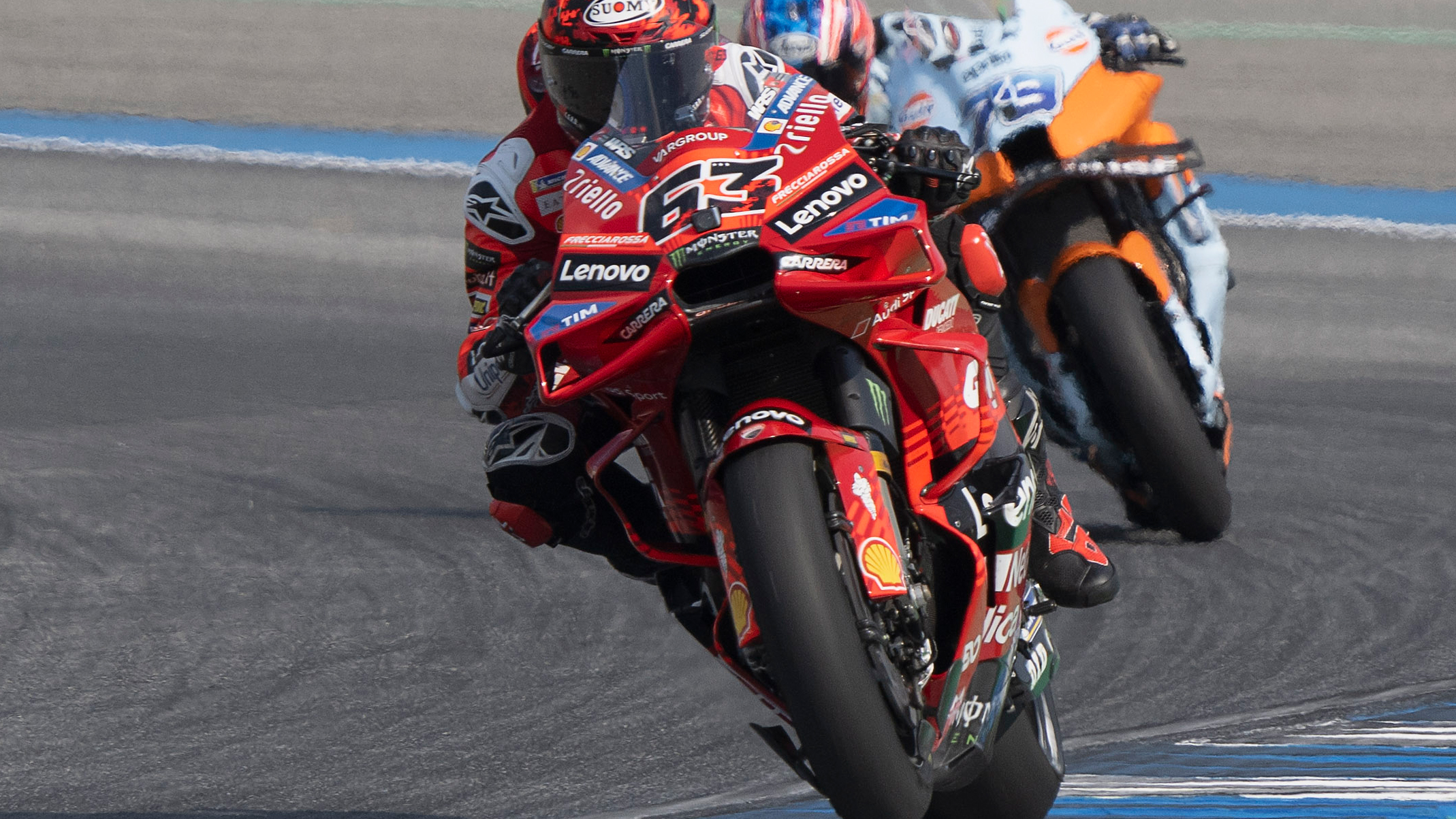 Bagnaia gewinnt GP von Amerika - Marquez rutscht aus