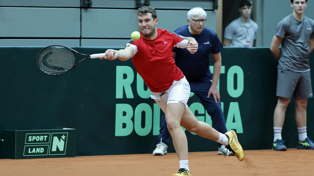 <a href='/de/daten/news/tennis/atp-tour/' class='tag'>ATP-Tour</a>: Misolic marschiert ins Achtelfinale von Bukarest