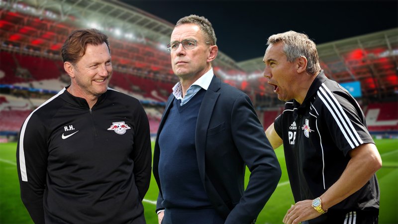Alle bisherigen Trainer von RB Leipzig