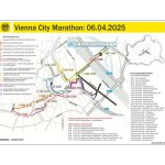 Vienna City Marathon 2025: Verkehrsinfos und Straßensperren