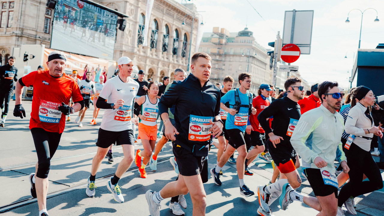 Trotz Kälte: Vienna City Marathon mit Finisher-Rekord