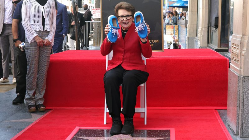 Tennis-Ikone Billie Jean King auf "Walk of Fame" geehrt