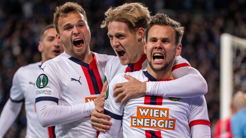 Dank "Euro-Louis"! Rapid sichert sich Vorteil für Rückspiel