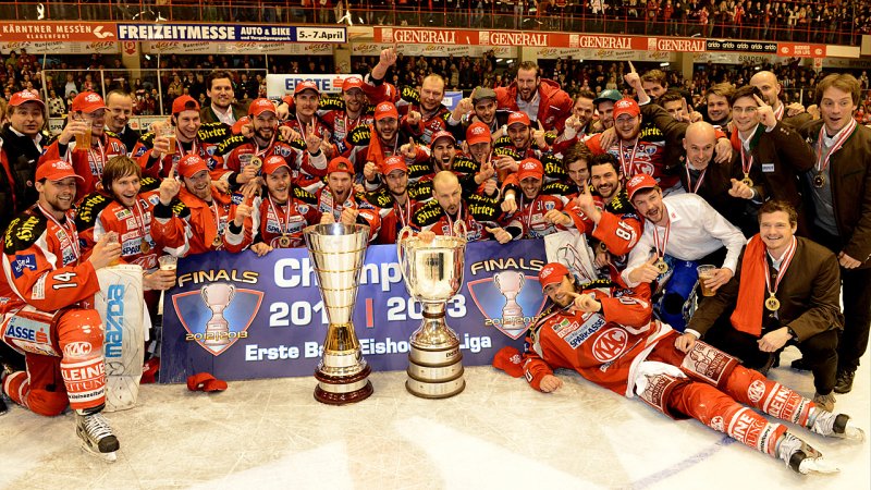 Alle EBEL-/ICE-Meister seit der Liga-Neugründung 2003/04
