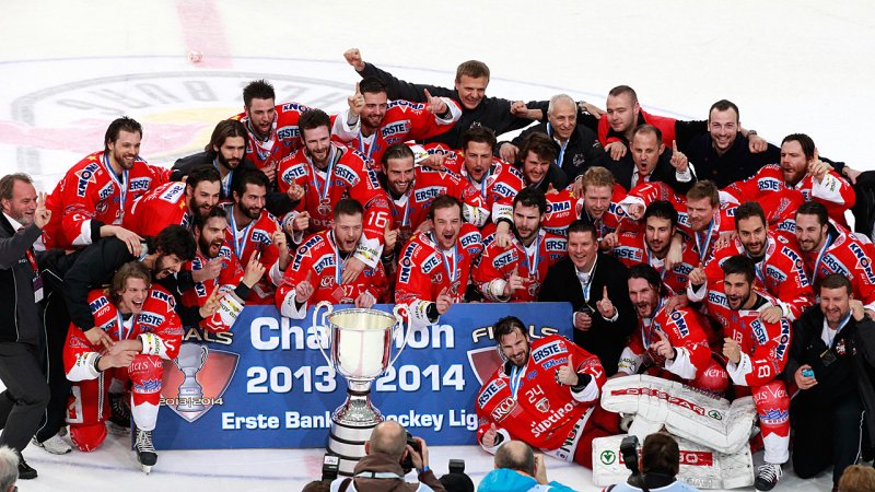 Alle EBEL-/ICE-Meister seit der Liga-Neugründung 2003/04
