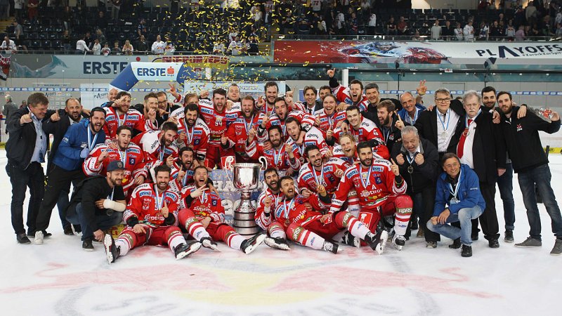 Alle EBEL-/ICE-Meister seit der Liga-Neugründung 2003/04