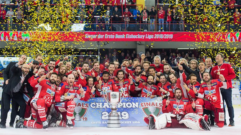 Alle EBEL-/ICE-Meister seit der Liga-Neugründung 2003/04